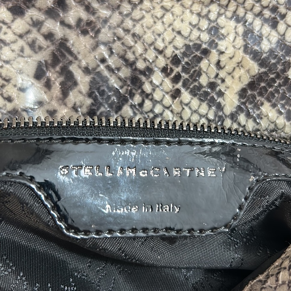 Stella McCartney Falabella Faux Python Bag - Picture 3 of 10